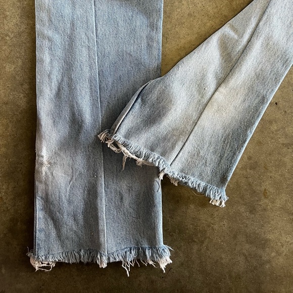 EB Denim Blue Straight Leg Jeans - Picture 6 of 9